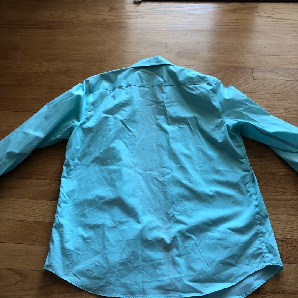Blue Button Down Top - image 4